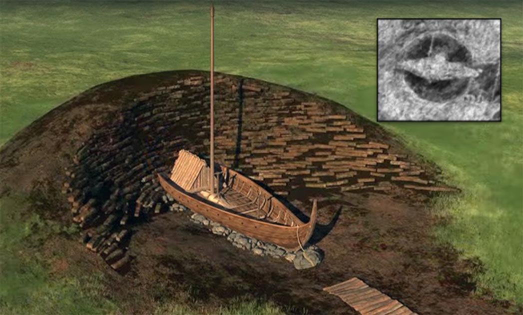 Inside a Viking Grave Mound 