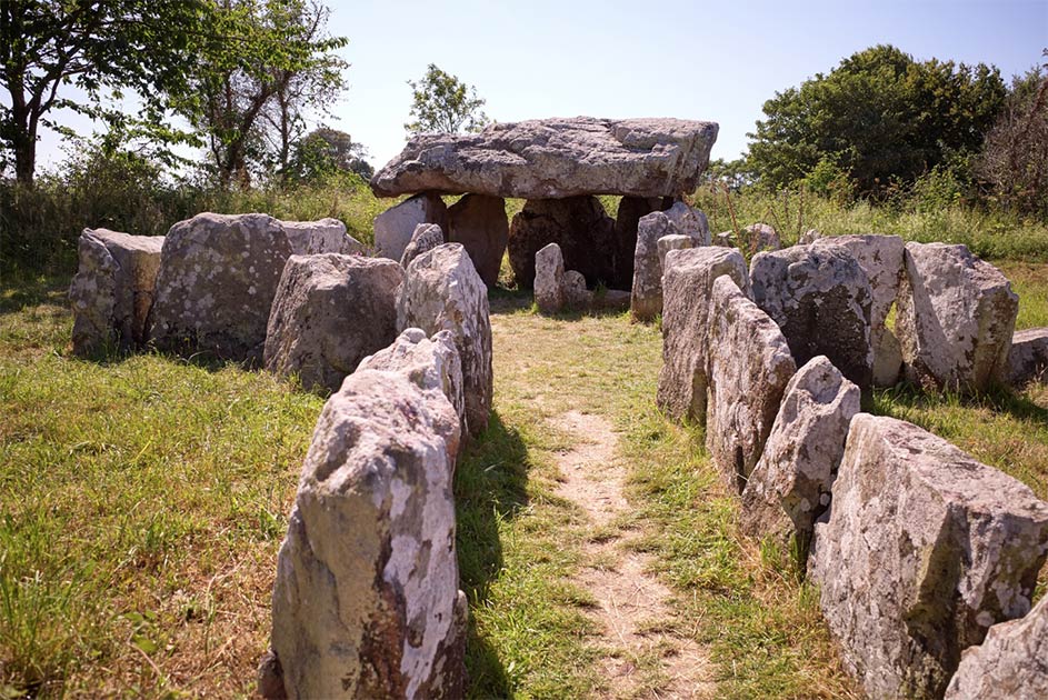 Vandals Drill into Neolithic Jersey Dolmen Looking for Quartz | Ancient