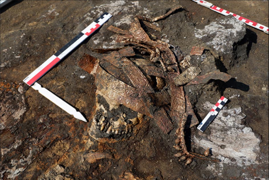 Scythian Burial With Golden Headdress Found in Russia | Ancient Origins