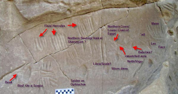 Could Kharga Oasis Rock Panel Represent Zodiacal Constellations