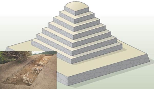 The discovery of a pyramid-shaped tomb in Japan that adds to 
