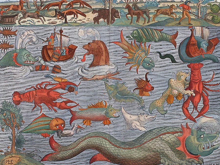 Aspidochelone: A Giant Sea Monster of the Ancient World and an Allegorical  Beast | Ancient Origins