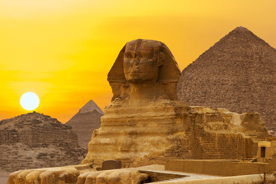 The Great Sphinx of Giza.                                          Claims of a second sphinx are                                          causing a stir in Egyptological                                          circles. Source: Anton / Adobe                                          Stock