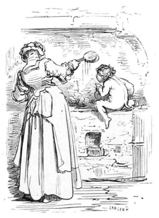In folklore, supernatural creatures are often as susceptible to trickery as humans.