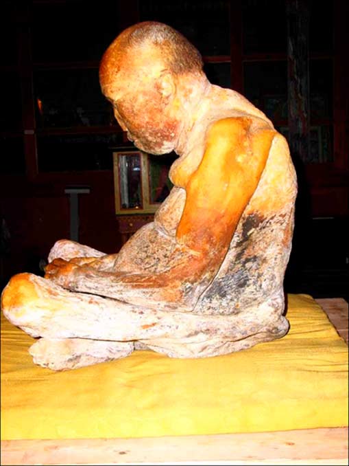 The remains were found to be 'in the condition of someone who had died 36 hours ago', extraordinarily well preserved and without signs of decay.