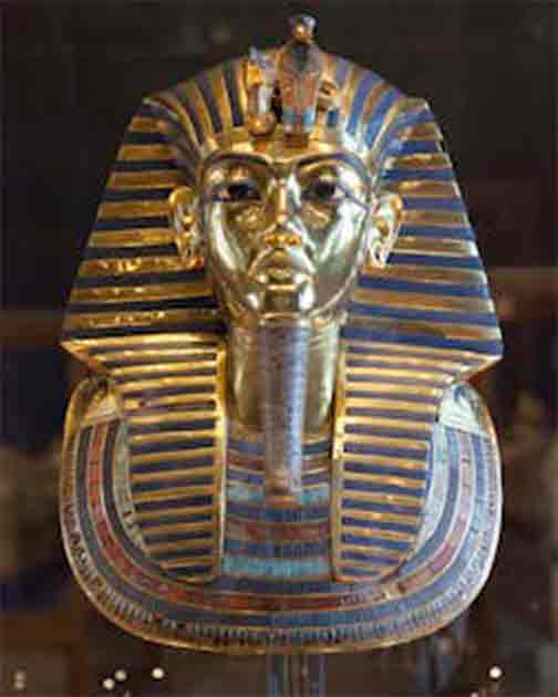 The funerary mask of Tutankhamun, who died as a teenager. (Roland Unger/CC BY-SA 3.0)