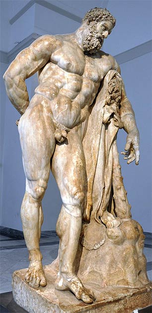 Algunos creen que el gigante de Cerne Abbas se inspiró en el dios romano Hércules (Paul Stevenson/CC BY 2.0)