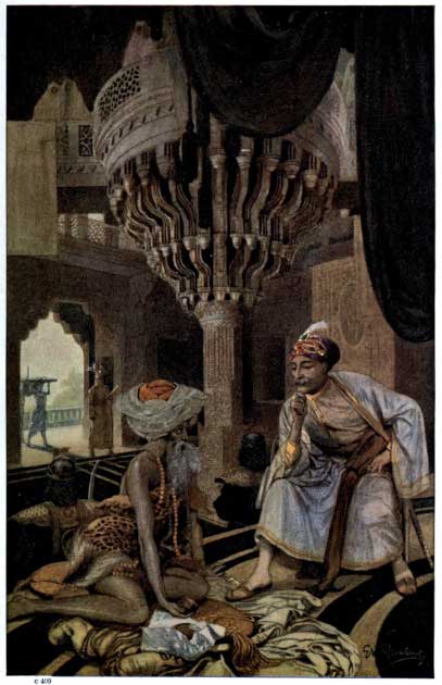 The great Mogul discoursing with a Humble Fakir by Sir Harry Hamilton Johnston. (Public domain)