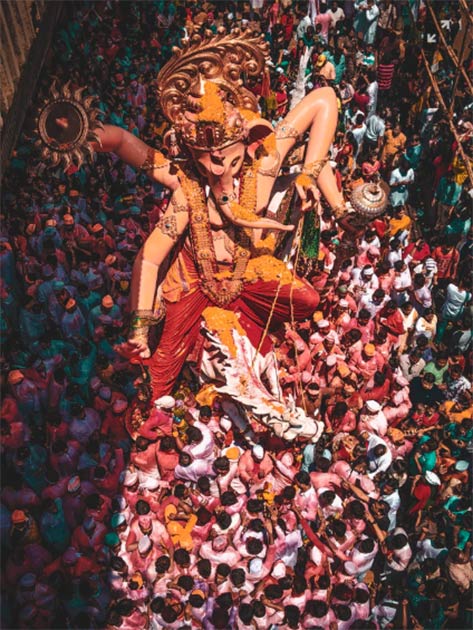Lord Ganesha, Mumbai, India (Public Domain)