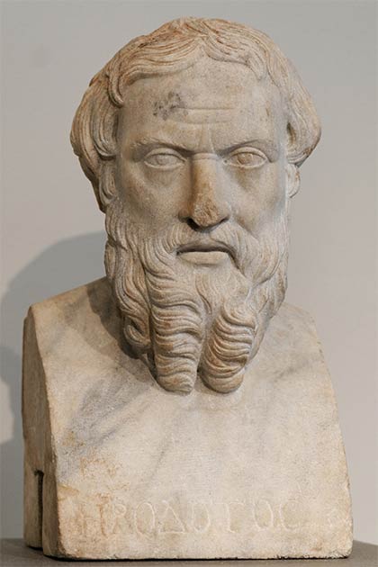 Head of Herodotus, the “father of history” who wrote the most about Hyperborea. (© Marie-Lan Nguyen / Public domain)