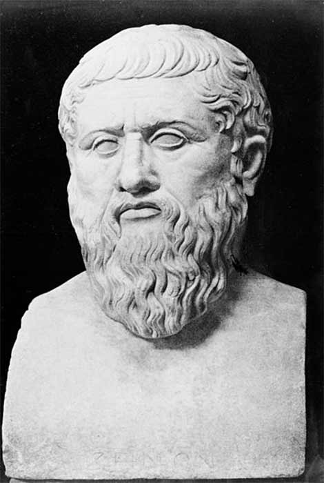 Solon ancient Roman busts from the Farnese Collection, now in Naples (Sailko/ CC  BY-SA 3.0) and Plato ( Wellcome Images/ CC BY-SA 4.0)