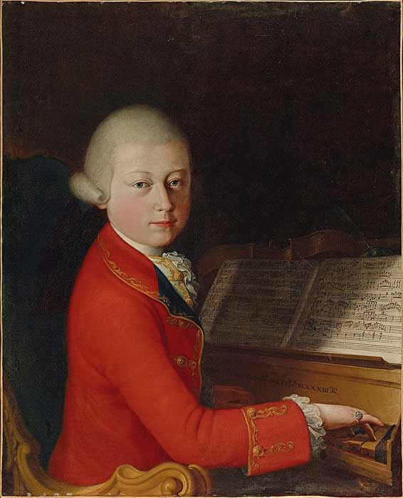 Mozart a los 14 de Giambettino Cignaroli (