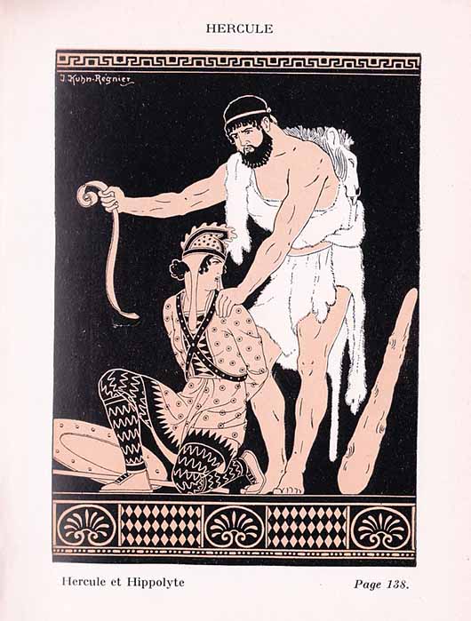 Hércules e Hipólito de Joseph Kuhn-Regnier (Dominio público)