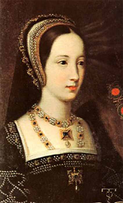 The beautiful Mary Tudor, sister to Henry VIII by Jan Gossaert (1516) (Public Domain)