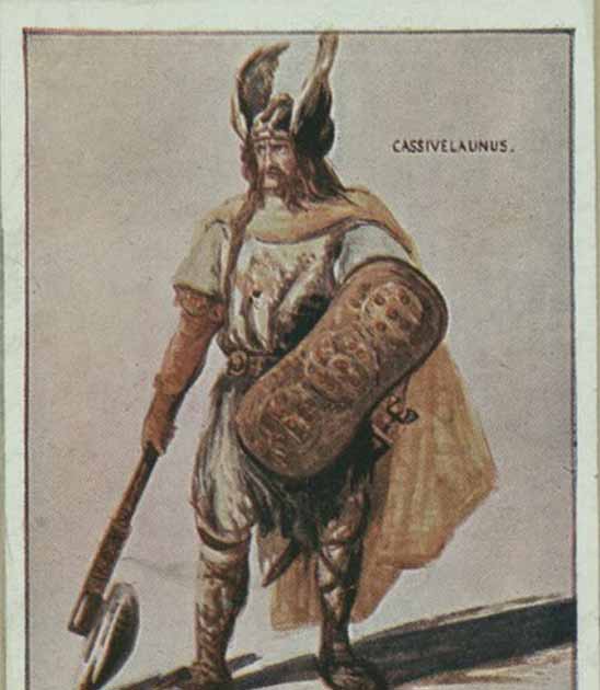 A representation of Cassivellaunus. (The Miriam and Ira D. Wallach Division of Art, Prints and Photographs: Print Collection, The New York Public Library/CC BY-SA 4.0)