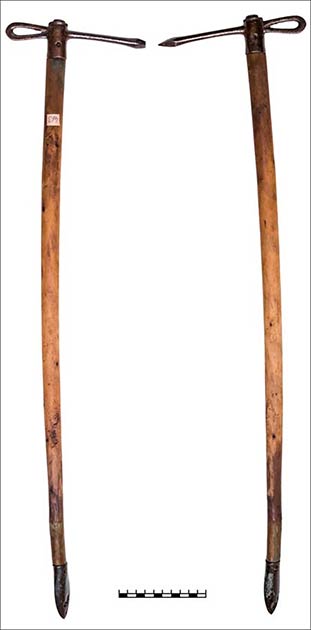 Amazon girl even had her battle axe. Picture: A.Yu. Makeeva