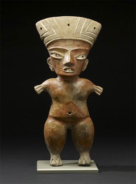 Tlapacoya style figurine, 1200-900 BC, Walters Art Museum. (Public Domain)