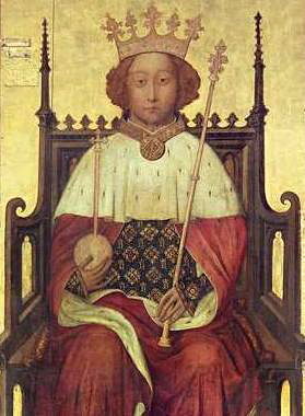 Portrait of King Richard II of England (1367-1400). (Public domain)