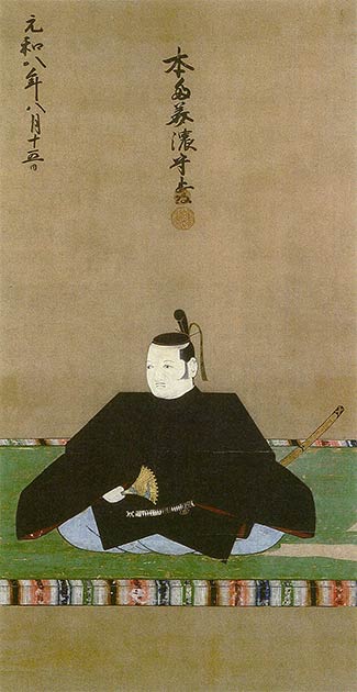 Honda Tadamasa daimyo (Public domain)