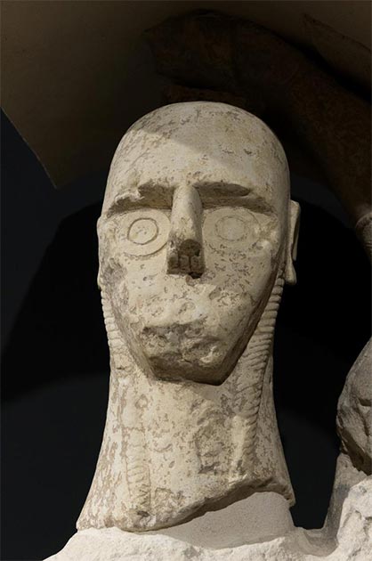 Head of one of the Mont’e Prama Giants. (spritz77 /Adobe Stock)