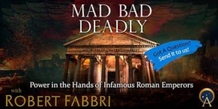 Infamous Roman Emperors Webinar Ad