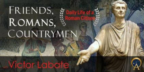 Daily Life of a Roman Citizen Webinar advert.