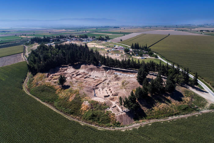 Tell Atchana, ancient Alalakh viewed from the northwest