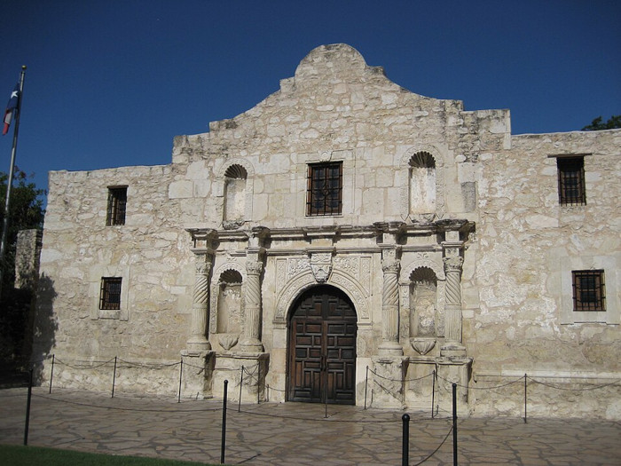 The Alamo Mission building, San Antonio