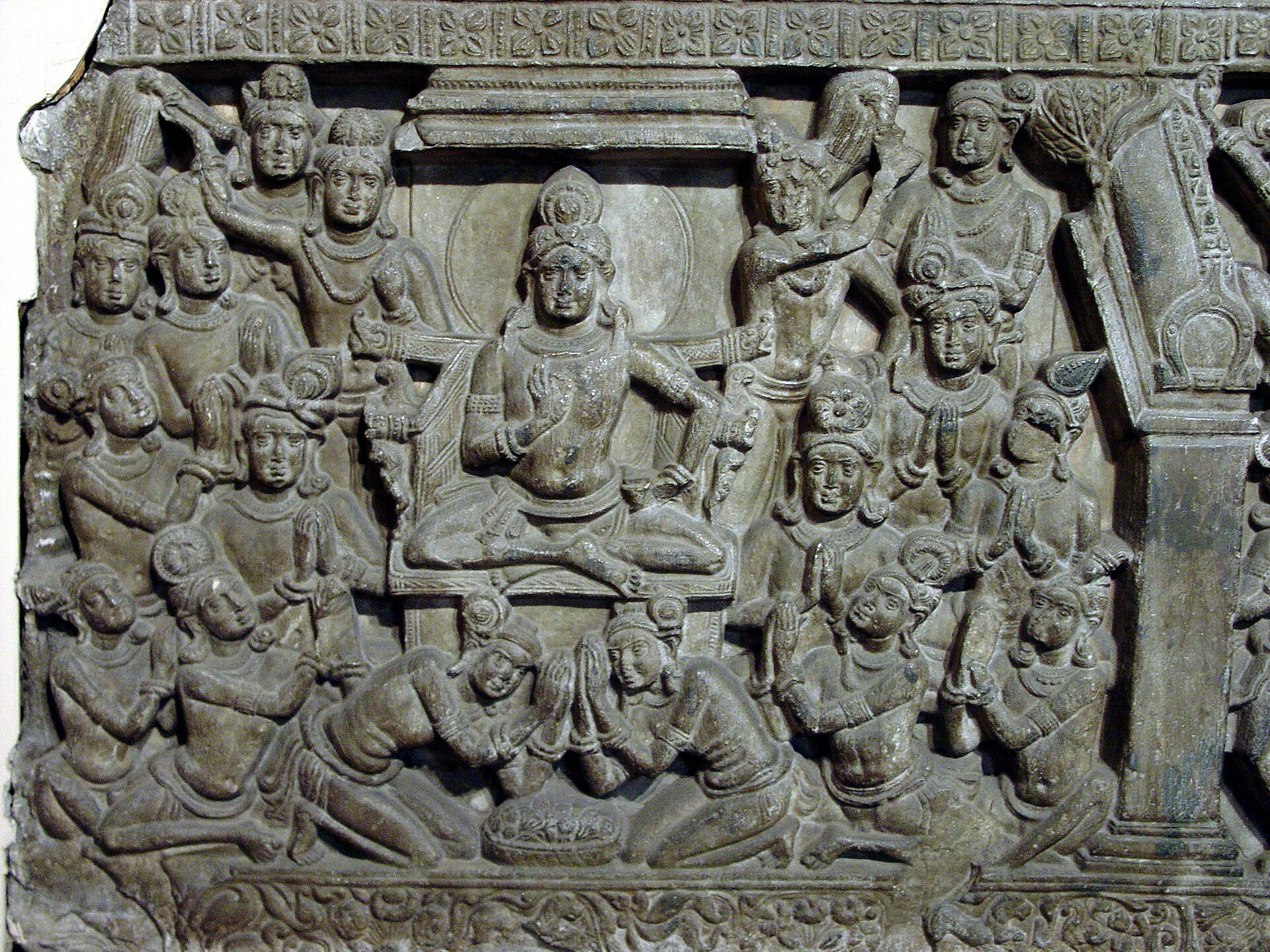 Amaravati School Relief Sculpture