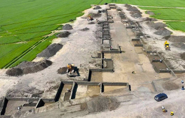 Yastrebovskoe-Berezhnoe-1 site where the bone skates were discovered. 