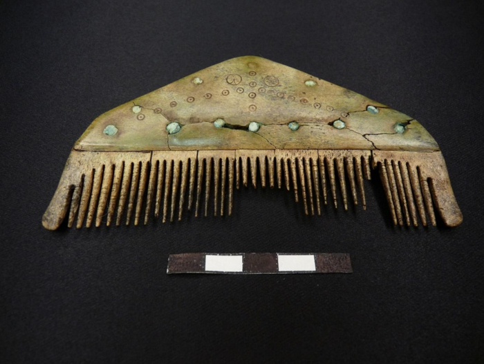 Bone comb.