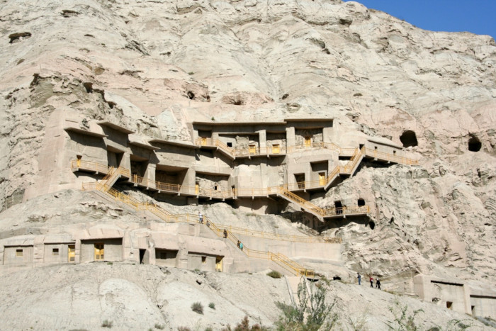 Kizil Thousand Buddha Caves in Xinjiang, China