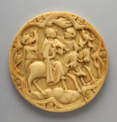 The mirror case from the British Library collection. 