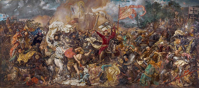 Battle of Grunwald painting (1878) by Jan Matejko