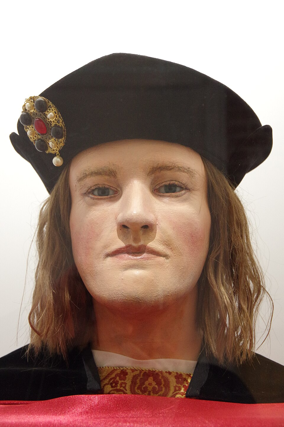 Forensic facial reconstruction of Richard III was created following the identification of his remains in Leicester
