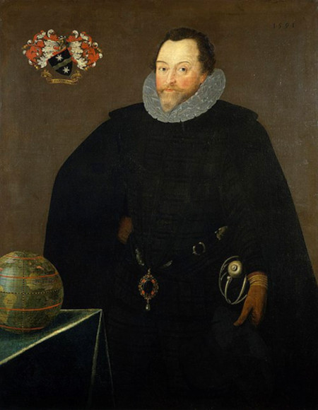 Portrait of Sir Francis Drake