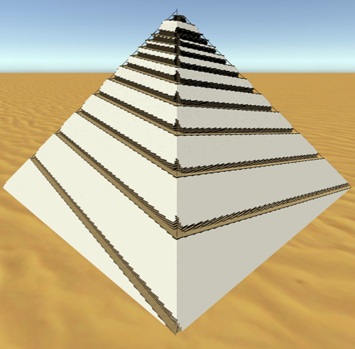Parametric 3-D reconstruction with four edge-integrated helical channels (one per face) using the baseline aperture