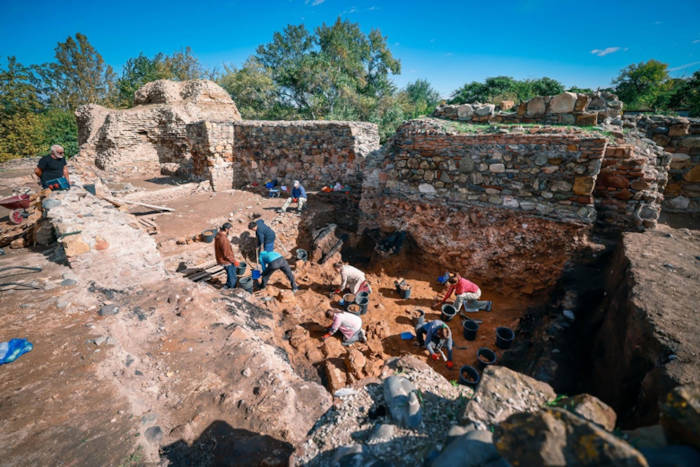 Excavation work at the Rustavi Fortress
