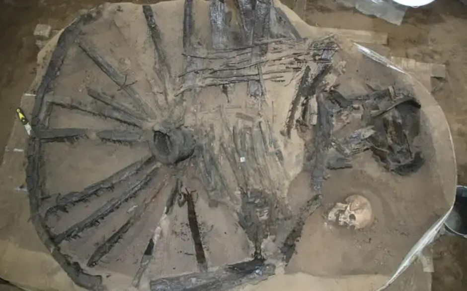 he Kimak chariot, discovered in the Pavlodar Region