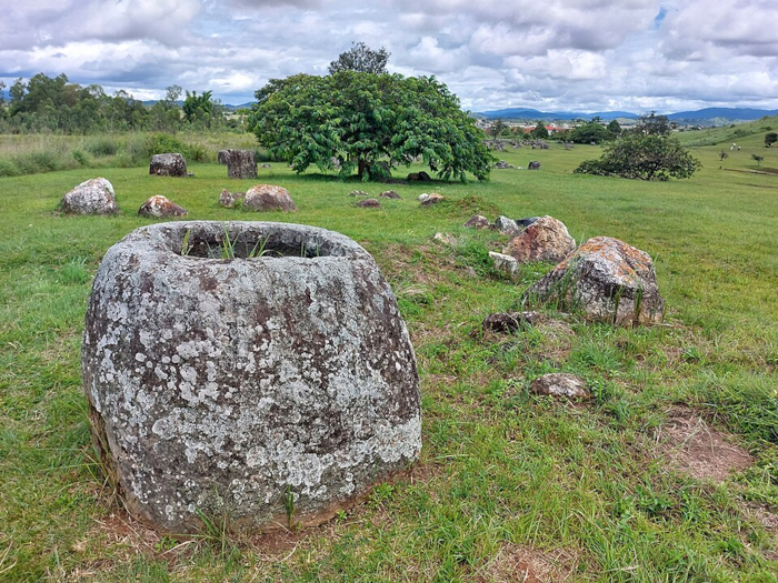 Plain of Jars, Laos.