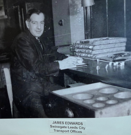 James Edwards, former chief cashier with Leeds City Transport 