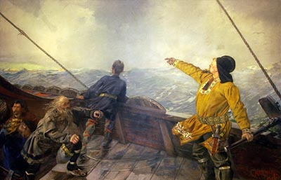 Leif Erikson Sighting Land