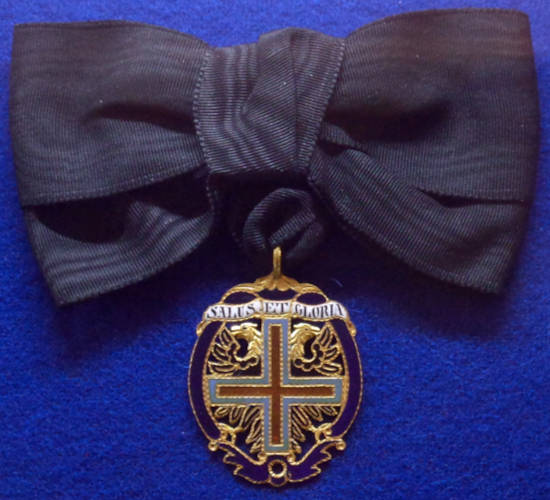 The Order of the Starry Cross medal.