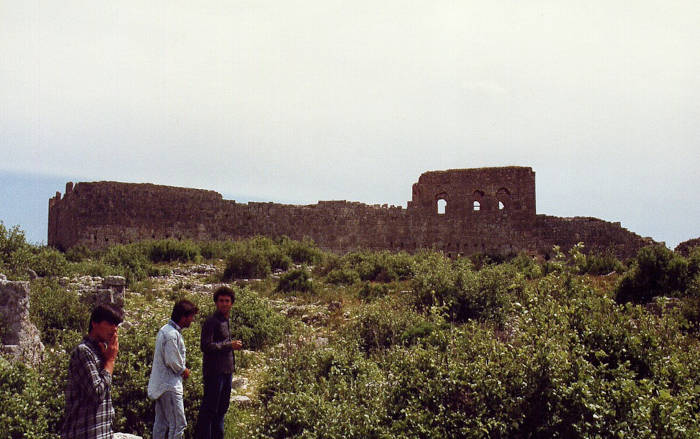 The acropolis area of ancient Sillyon