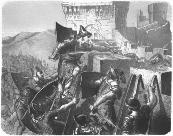 19th-century illustration of the Assyrian Siege of Jerusalem in 701 BC