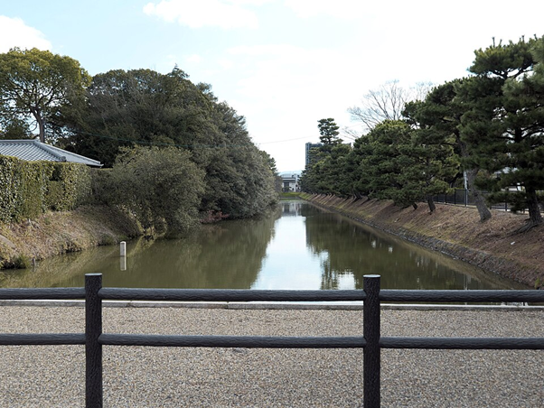 Moat Surrounding a Kofun Burial Mound, Japan