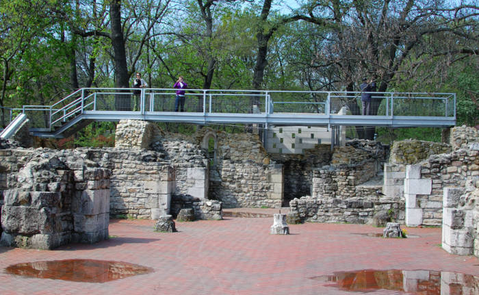 Rins of Dominican Convent on Margaret Island.