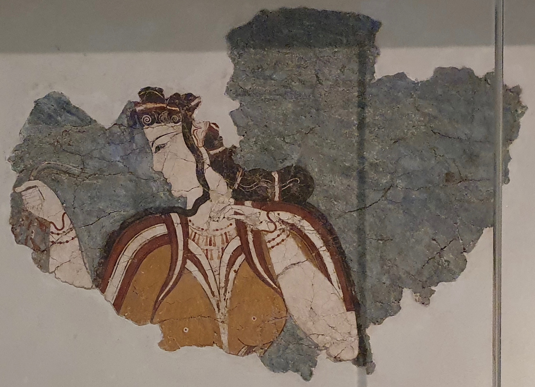 Mycenaean Lady Fresco