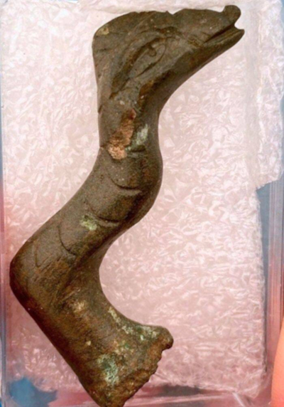 Bronze handle dubbed ‘Norfolk Nessie’