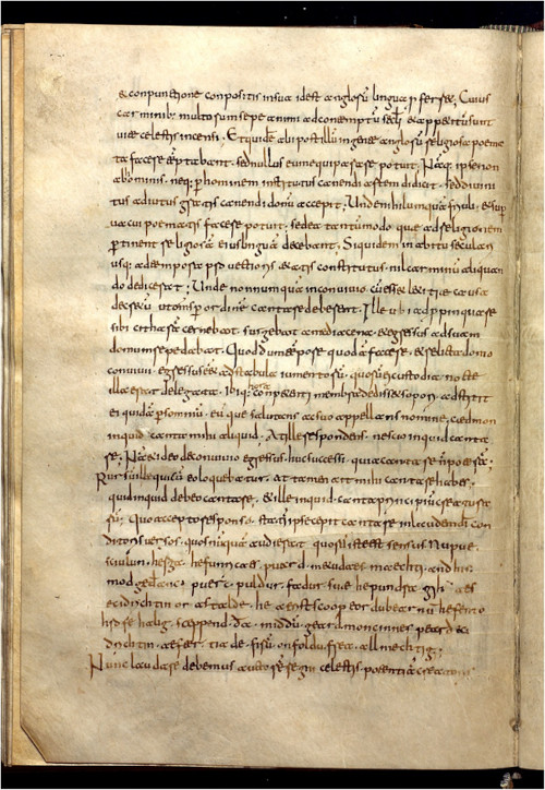 The copy of Bede’s Historia Ecclesiastica that Magnanti discovered in Rome